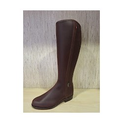 BOTA DISEÑO HÍPICO MARRON