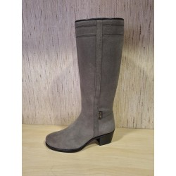 BOTA TACON SERRAJE COLOR GRIS