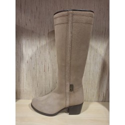 BOTA TACON SERRAJE COLOR ARENA