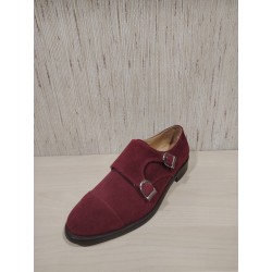 ZAPATO HEBILLA BURDEOS