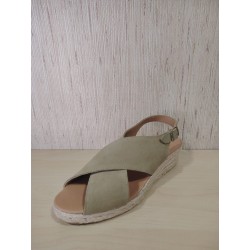 SANDALIAS VERDE