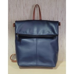 BOLSO- MOCHILA AZUL MARINO