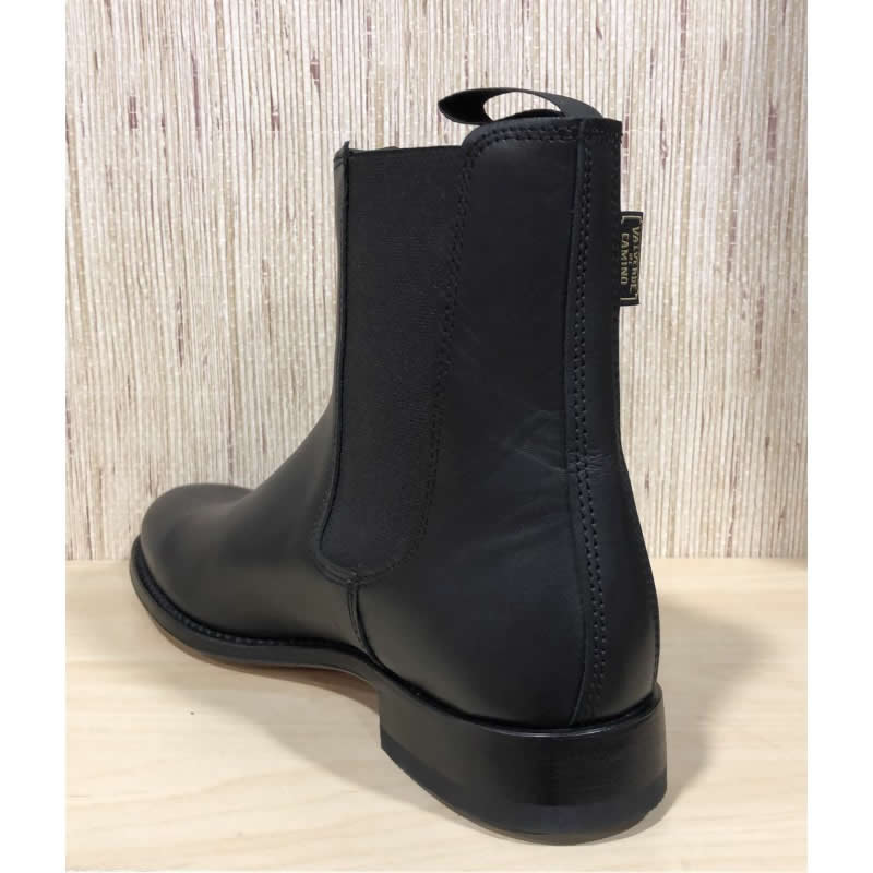 BOTIN PIEL NEGRO
