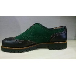 ZAPATO CARTUJANO VERDE MUSGO